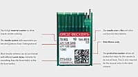 Groz-Beckert Machine Sewing Needles Groz-Beckert Machine Sewing Needles
