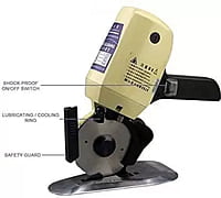 LEJIANG YJ-110 HEAVY DUTY CLOTH CUTTER Rotary Fabric Cutter